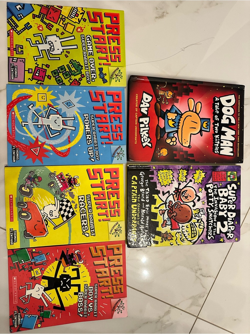 Press Start! Kids Graphic Novel Bundle - Colorful Collection
